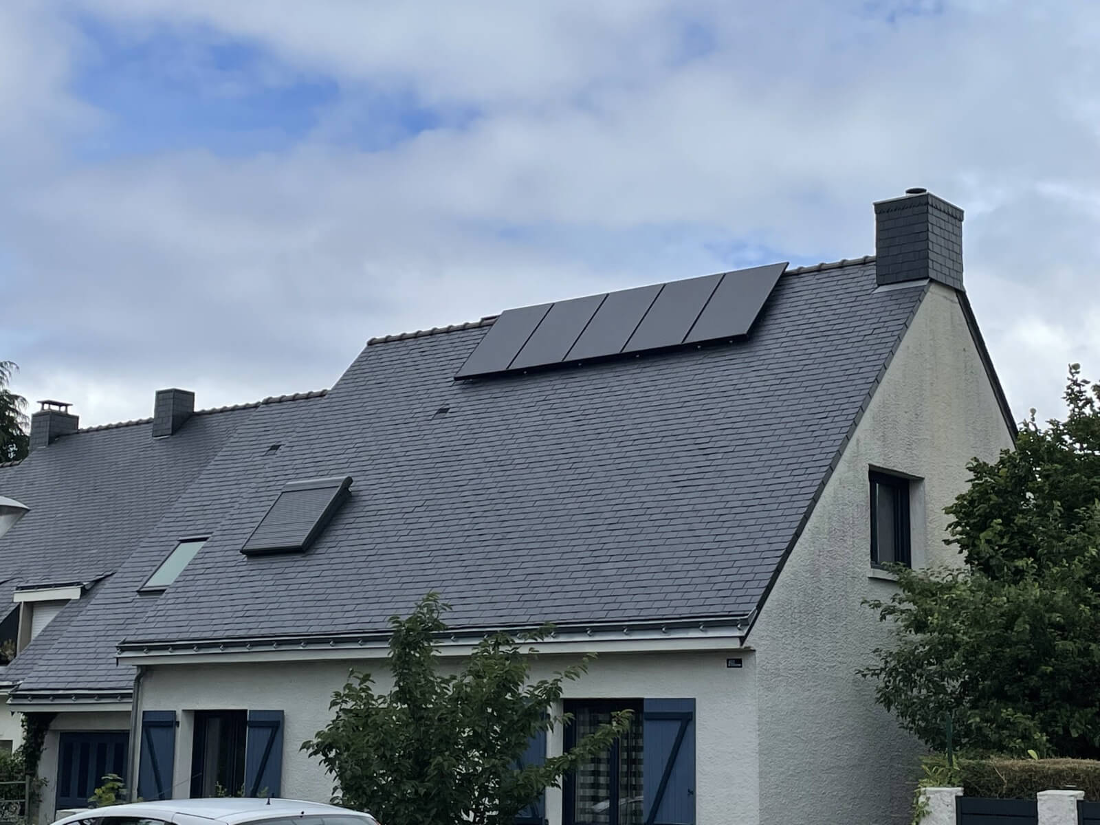 Pose de panneaux photovoltaïques à Sainte-Luce-sur-Loire